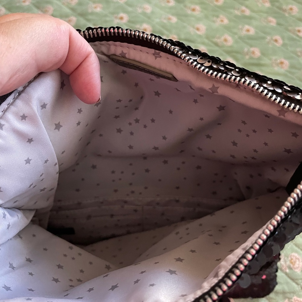Stella And Dot Reversible Sequins Pouch - image 5